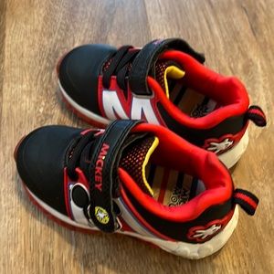 Size 8 Mickey Mouse Tennis Shoes